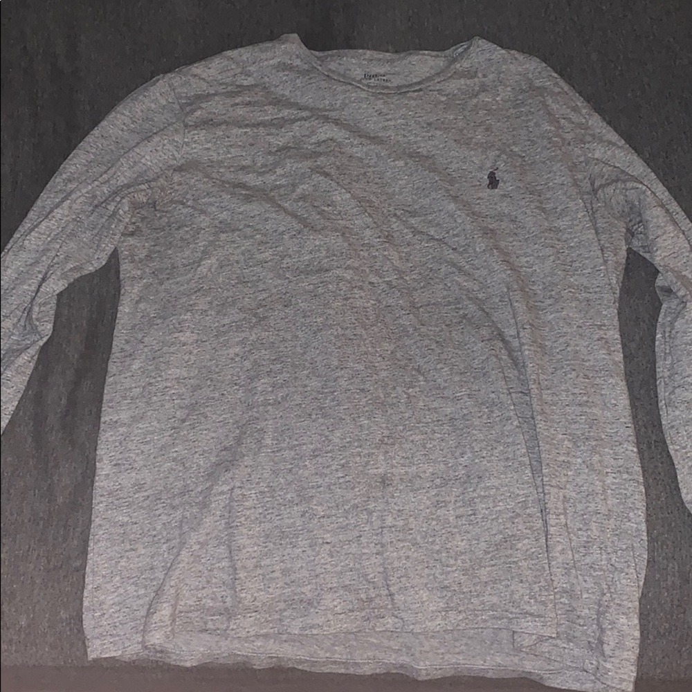 Long sleeve polo shirt